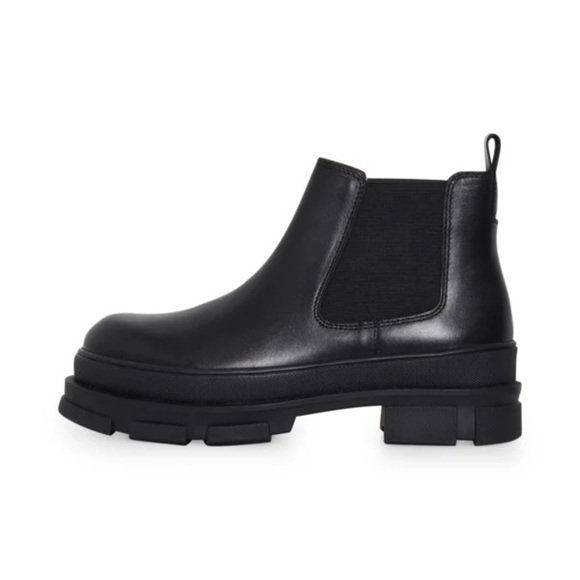 ICHI Women’s Jemma Leather Chelsea Ankle Boot - Picture 2 of 12